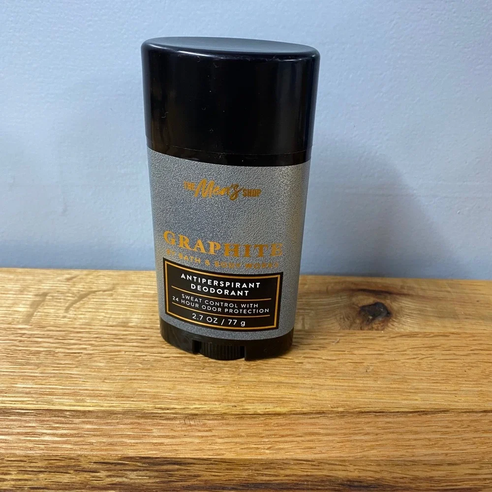 Bath & Body Works Graphite Mens Antiperspirant Deodorant 2.7 oz New